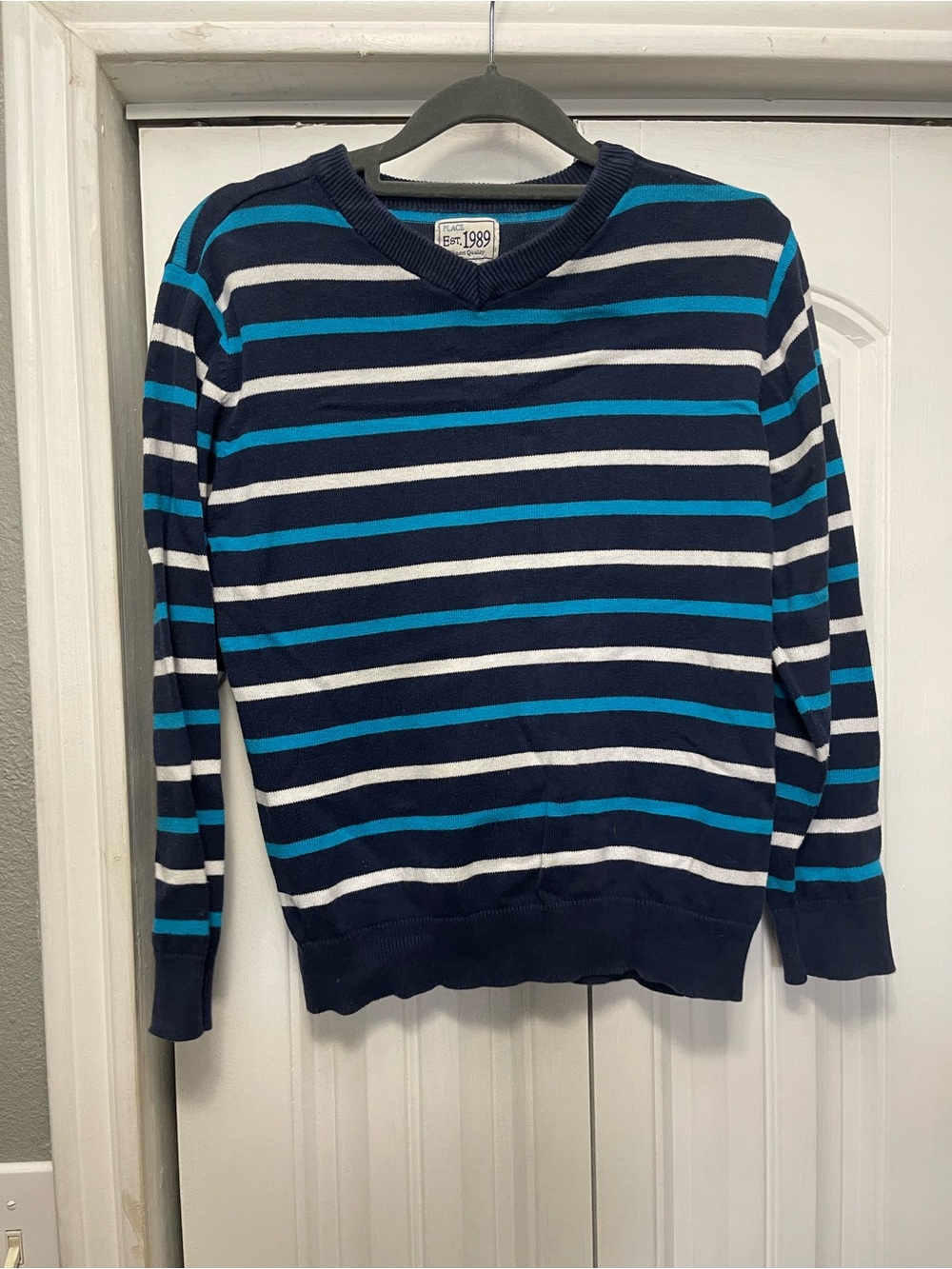 Children’s Place Striped V-Neck Sweater
